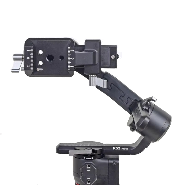 For DJI Ronin RS 3 Pro / RS 3 / RS 2 Vertical Shooting Plate Mount Stabilizer Accessories(Gray) -  by PMc TechLife | Online Shopping South Africa | PMc TechLife | Buy Now Pay Later Mobicred