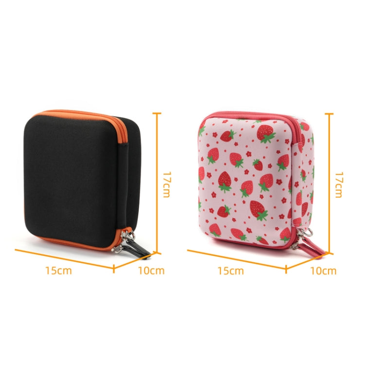 Cwatcun D156 Large Portable Storage Bag Small Microslice Hard Shell Camera Bag(Black) - Soft Bag by Cwatcun | Online Shopping South Africa | PMC TechLife | Buy Now Pay Later Mobicred