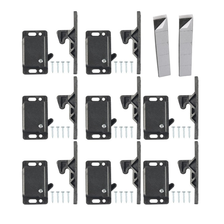 8pcs /Set RV Accessories Side-Mounted Door Lock Grab Cabinet Latch - Door Handles by PMC Jewellery | Online Shopping South Africa | PMC Jewellery | Buy Now Pay Later Mobicred