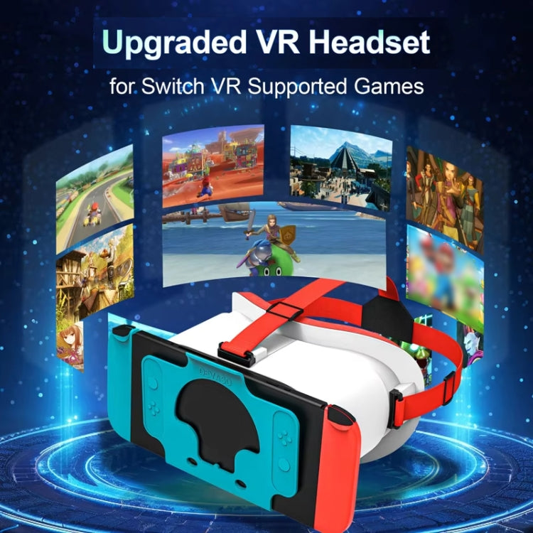 DEVASO Compatible With Switch / Switch OLED Gaming Console VR Glasses(Black White) - free shipping - PMC Jewellery - Order now!