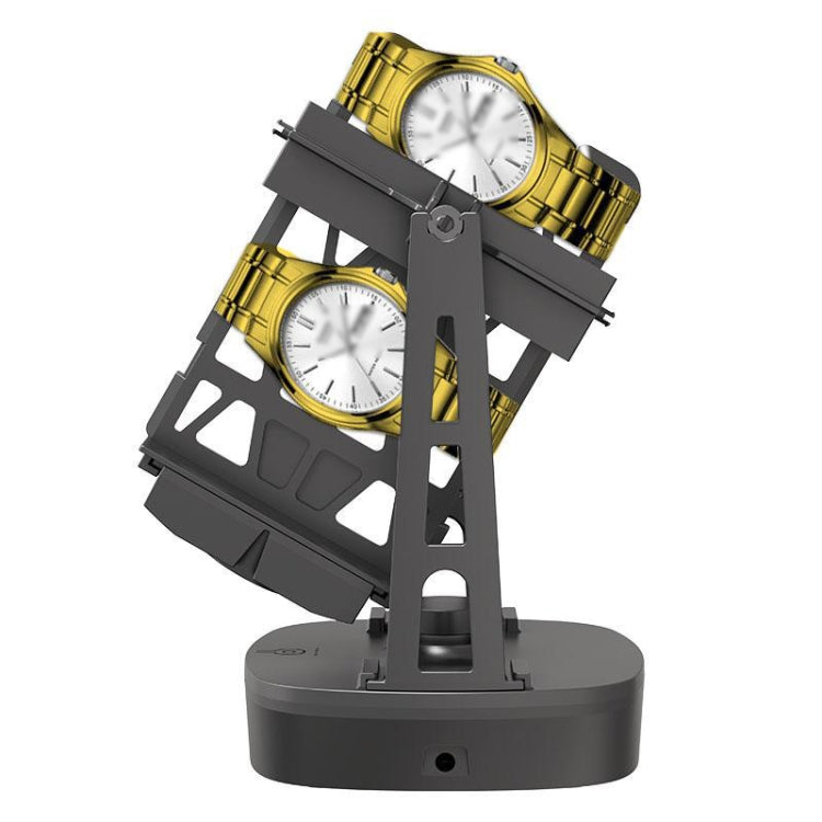 Rechargeable Timer Version Automatic Watch Winder Storage Display Stand Mechanical Watches Silent Rotomat - Watch Repair Tools by PMC Jewellery | Online Shopping South Africa | PMC Jewellery | Buy Now Pay Later Mobicred