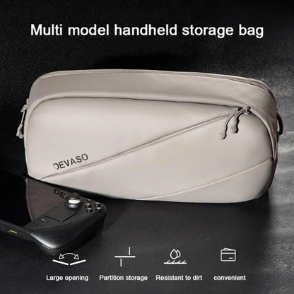 DEVASO Handheld Universal Storage Bag Crossbody Bag(Silver Enlarge) - Bags by DEVASO | Online Shopping South Africa | PMC Jewellery | Buy Now Pay Later Mobicred