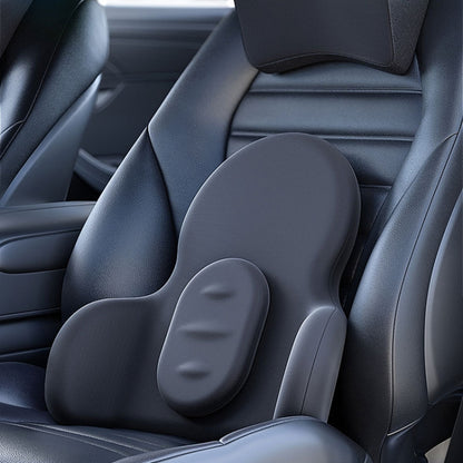 Multifunctional Car Memory Foam Adjustable Lumbar Support, Color: Classic Dark Blue - Seat Accessories by PMC Jewellery | Online Shopping South Africa | PMC Jewellery | Buy Now Pay Later Mobicred