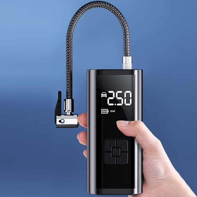 Electric Vehicle Lighting Tire Air Pump Tire Pressure Detection(Wired Model) - free shipping - PMC Jewellery - Order now!