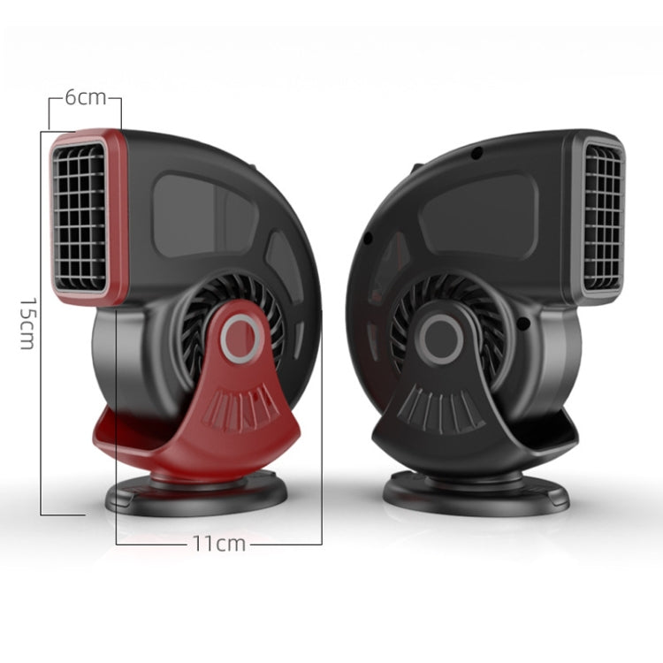 Portable Car Heater Small Fan Defogger, Color: 24V Black - Heating & Fans by PMC Jewellery | Online Shopping South Africa | PMC Jewellery | Buy Now Pay Later Mobicred