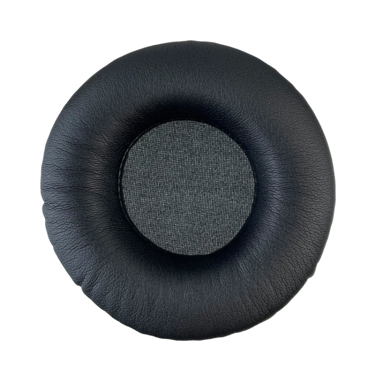 For Edifier K550 2pcs Headphone Sponge Leather Case 6cm Earmuffs(Black) - free shipping - PMC Jewellery - Order now!