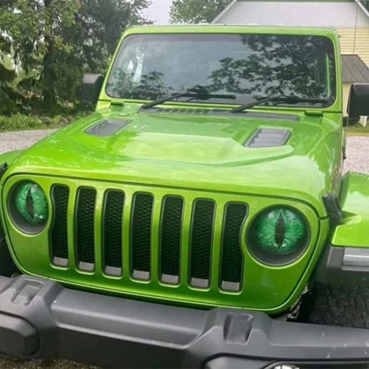 1pair Beast Eyes Headlight Decorative Stickers Off-Road Vehicle Front Lights Stereo Decals, Style: 3 - Lamp Decoration by PMC TechLife | Online Shopping South Africa | PMC TechLife | Buy Now Pay Later Mobicred