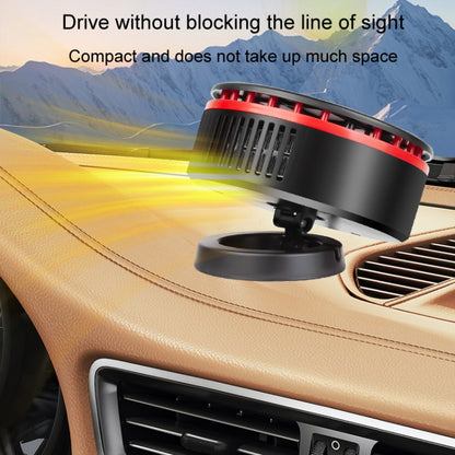 12V Car Heater 360 Adjustable Defogging Defrosting Heating Fan Heating Cooling Function Windscreen Defroster Demister(Black Yellow) - Heating & Fans by PMC Jewellery | Online Shopping South Africa | PMC Jewellery | Buy Now Pay Later Mobicred