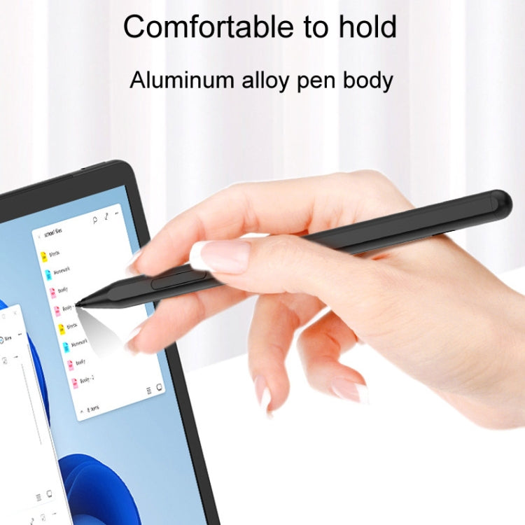 For Microsoft Surface Pro/Go/Laptop/Book Anti-Touch Handwriting Capacitive Pen(Silver) - Stylus Pen by PMC TechLife | Online Shopping South Africa | PMC TechLife | Buy Now Pay Later Mobicred