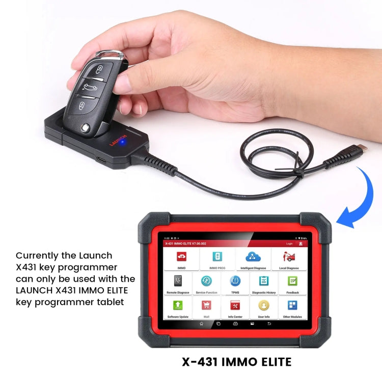 Launch Key Programmer + 4 Key Super Chip Smart Card Set(X431) - Code Readers & Scan Tools by Launch | Online Shopping South Africa | PMC Jewellery | Buy Now Pay Later Mobicred