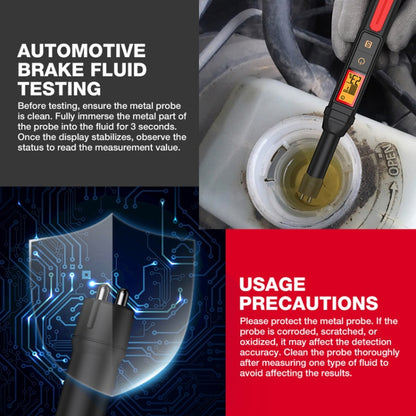 HABOTEST HT663 Motorcycle Vehicle Brake Fluid Moisture Detection Pen - Electronic Test by HABOTEST | Online Shopping South Africa | PMC Jewellery | Buy Now Pay Later Mobicred