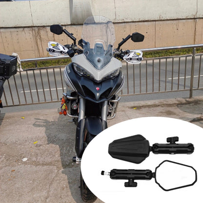 FLYQUICK Foldable ADV Off-road Motorcycle Rearview Mirror - Side Mirrors by FLYQUICK | Online Shopping South Africa | PMC Jewellery | Buy Now Pay Later Mobicred