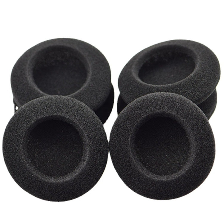 10pcs Sponge Ear Pads For Headphones Replacement Cushions 50mm - Earmuff & Pad by PMC Jewellery | Online Shopping South Africa | PMC Jewellery | Buy Now Pay Later Mobicred