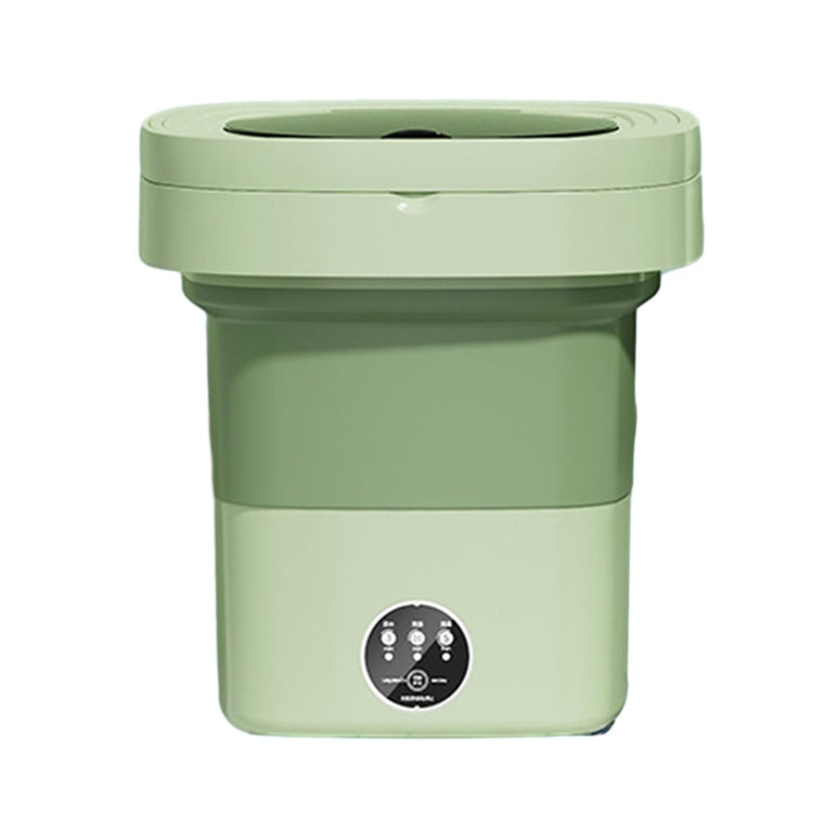 Fully Automatic Mini Foldable Washing Machine With Dehydration Function, Size: EU Plug(Green) - free shipping - PMC TechLife - Order now!