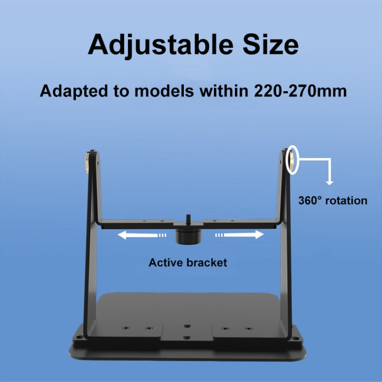 Punch-free Desktop Metal Adjustable Projector Stand(Black) - Other by PMC TechLife | Online Shopping South Africa | PMC TechLife | Buy Now Pay Later Mobicred