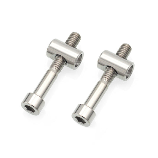 Bicycle Titanium Alloy Seat Post Locking Screws, Color: M6x40 Titanium - Bicycle Saddle by PMC Jewellery | Online Shopping South Africa | PMC Jewellery | Buy Now Pay Later Mobicred