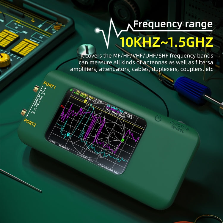 BSIDE P5 Handheld Vector Network Analyser Colorful Screen Network Tester - Lan Cable and Tools by BSIDE | Online Shopping South Africa | PMC TechLife | Buy Now Pay Later Mobicred