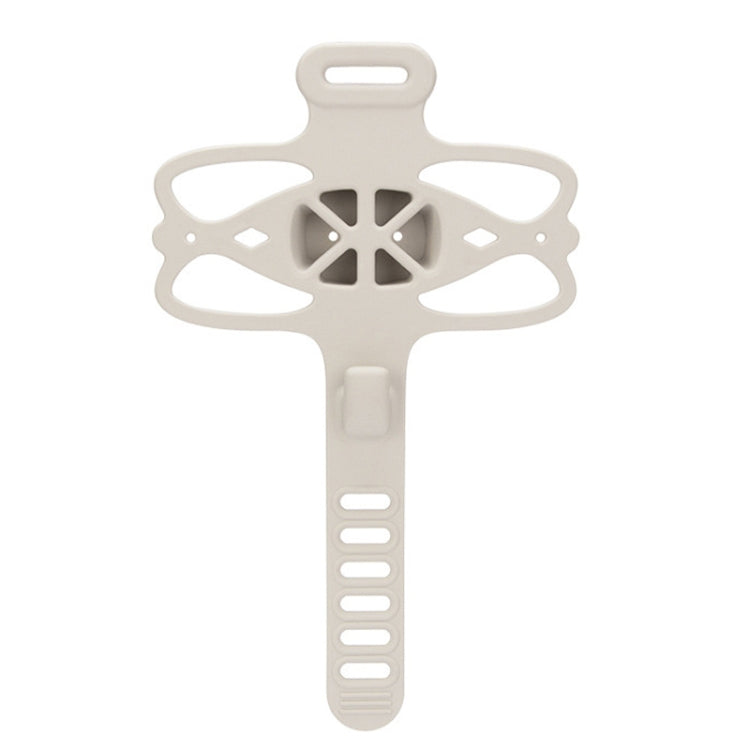 GUB P9 Bicycle Dragonfly Shape Silicone Phone Holder(Beige) - Holders by GUB | Online Shopping South Africa | PMC TechLife | Buy Now Pay Later Mobicred