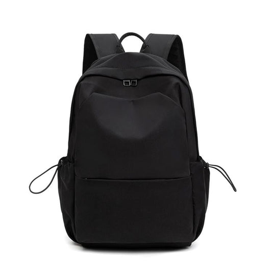 SKV B1530 Large Capacity Student School Bag Casual Double Shoulder Laptop Backpack(Black) - Backpack by SKV | Online Shopping South Africa | PMC Jewellery | Buy Now Pay Later Mobicred