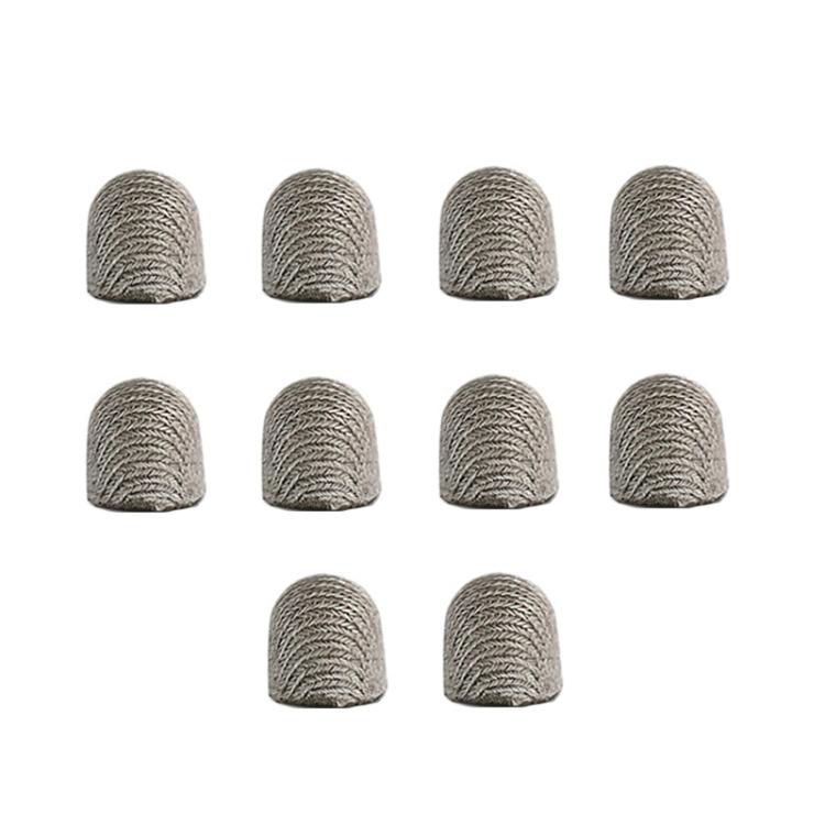 10pcs Silver Fibre Nano Conductive Light Fabric Tip High Sensitivity Capacitive Pen Tip, Spec: 8.0mm - free shipping - PMc TechLife - Order now!