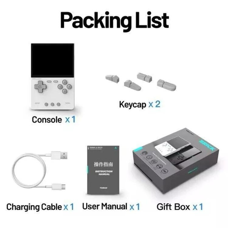 TRIMUI BRICK Open Source Pocket Console Portable Wireless Bluetooth HD Retro Arcade, Size: Standard No Card(Black) - free shipping - PMc TechLife - Order now!