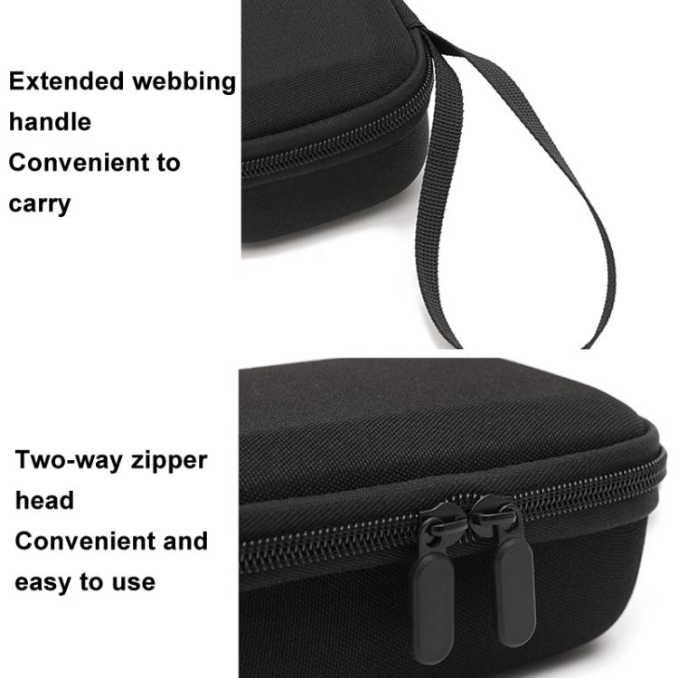 For Insta360 Ace / Ace Pro / Ace Pro 2 BKANO AC-001 Organizer Hard-shell Clutch Bag(Black) - free shipping - PMC TechLife - Order now!