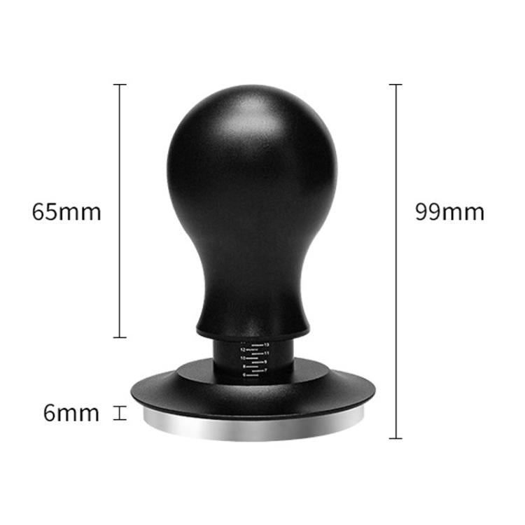 Coffee Constant Pressure Powder Press Adjustable Impact Hammer, Style: Black Flat Bottom+Round Base(53mm) - free shipping - PMC TechLife - Order now!