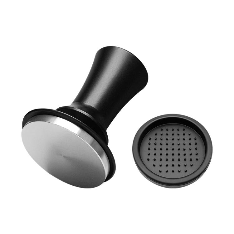 Scale Horizontal Constant Pressure Coffee Grinder Stretching Powder Press Hammer, Style: Black Flat Bottom+Round Base(58mm) - free shipping - PMC TechLife - Order now!