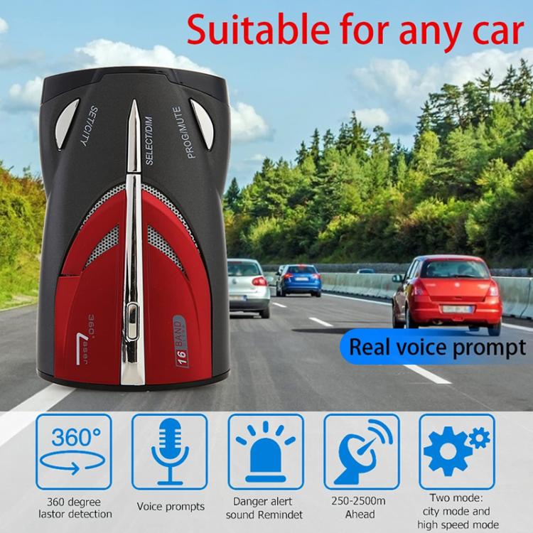 Car Radar Speed Detector Car Laser Enhanced Electronic Dog, Support English / Russian - free shipping - PMc TechLife - Order now!
