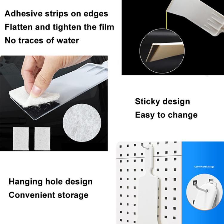 Straight Car Film Tools Long Plastic Film Scraper Front Rear Extended Scraper - Sticker Tools by PMc TechLife | Online Shopping South Africa | PMc TechLife | Buy Now Pay Later Mobicred