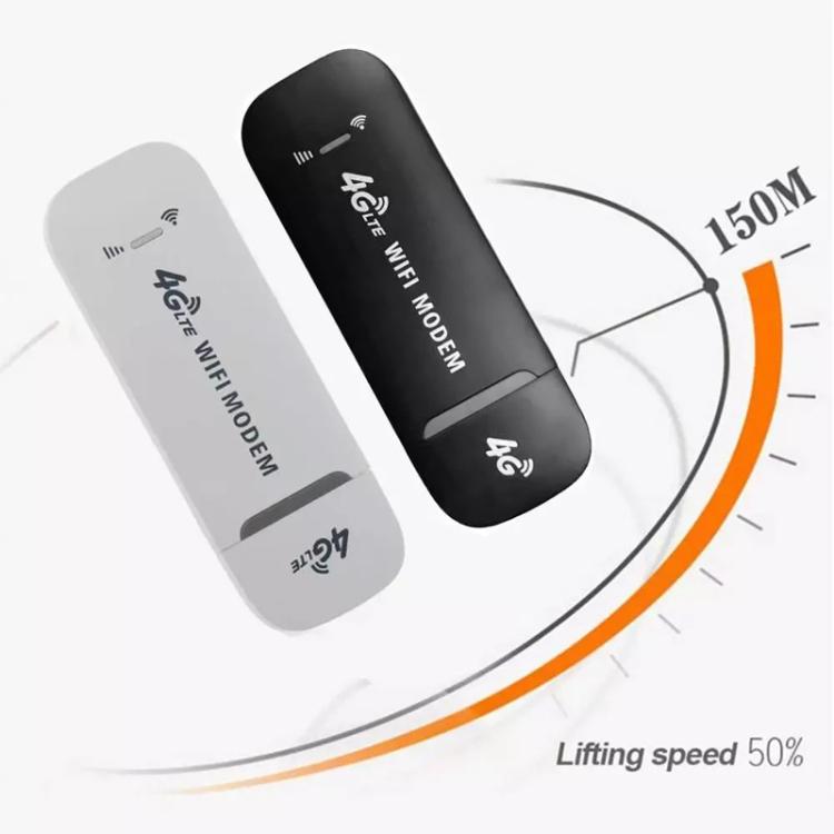 4G Wireless Internet Card LTE Mobile WiFi Car Router(Gray Side White) - 4G Mobile Wifi by PMC TechLife | Online Shopping South Africa | PMC TechLife | Buy Now Pay Later Mobicred