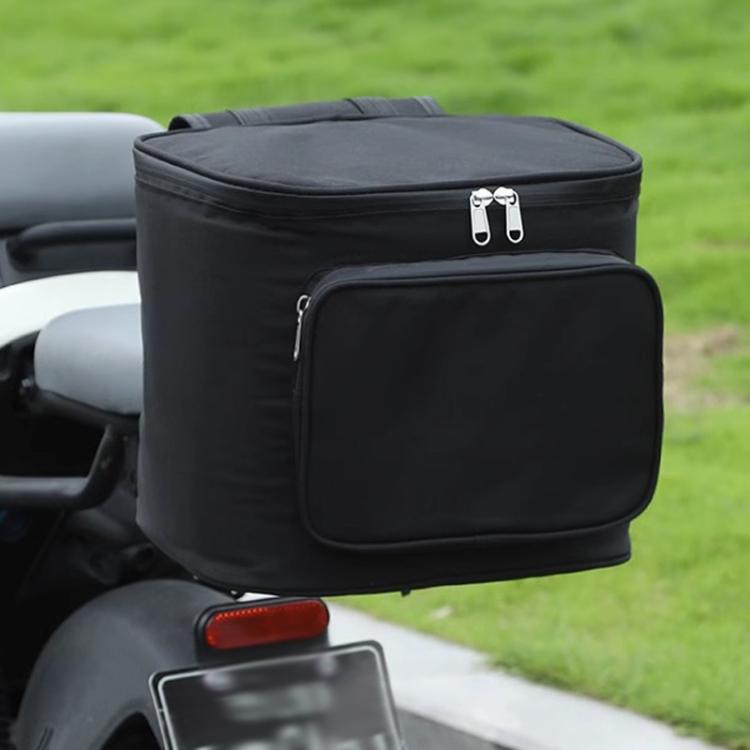 Electrical Motorcycle Waterproof Rear Backrest Hanging Bag Large Capacity Helmet Storage Bag(Black) - Bags & Luggages by PMc TechLife | Online Shopping South Africa | PMc TechLife | Buy Now Pay Later Mobicred