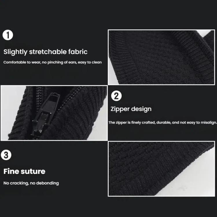 For BOSE NC700 Headphone Knitted Headbeam Cover Headband Protective Cushion(Gray) - Earmuff & Pad by PMc TechLife | Online Shopping South Africa | PMc TechLife | Buy Now Pay Later Mobicred