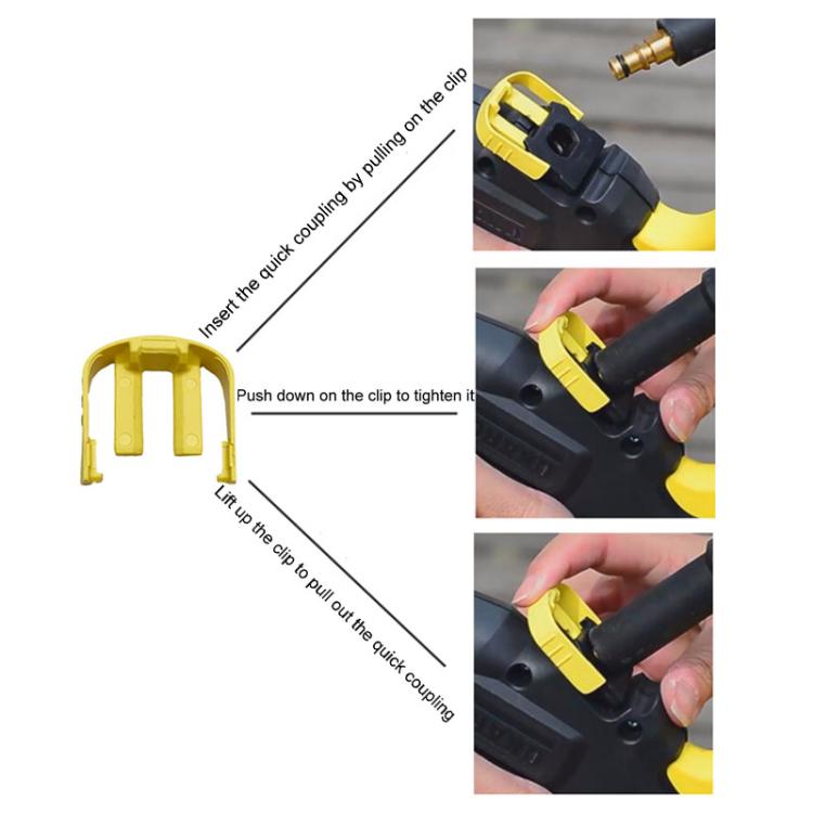 For Karcher K2-K7 Car Washer Quick Coupling Carabiner - Car Washer & Accessories by PMc TechLife | Online Shopping South Africa | PMc TechLife | Buy Now Pay Later Mobicred