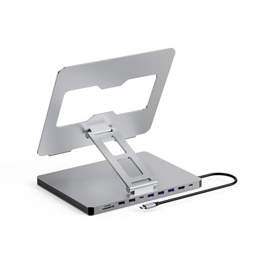 Blueendless 4K/60Hz Multifunctional Docking Station Tablet Holder, Spec: 10-in-1 - Desktop Holder by Blueendless | Online Shopping South Africa | PMC Jewellery | Buy Now Pay Later Mobicred