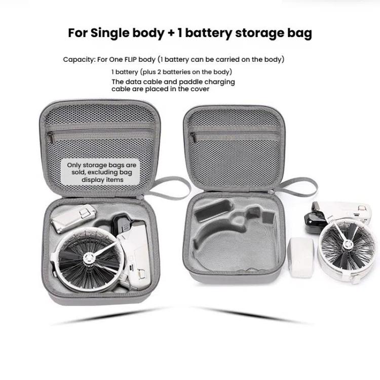 BKANO For DJI Flip Body Storage Bag Portable Waterproof Storage Case Hard Case Handbag - free shipping - PMC TechLife - Order now!