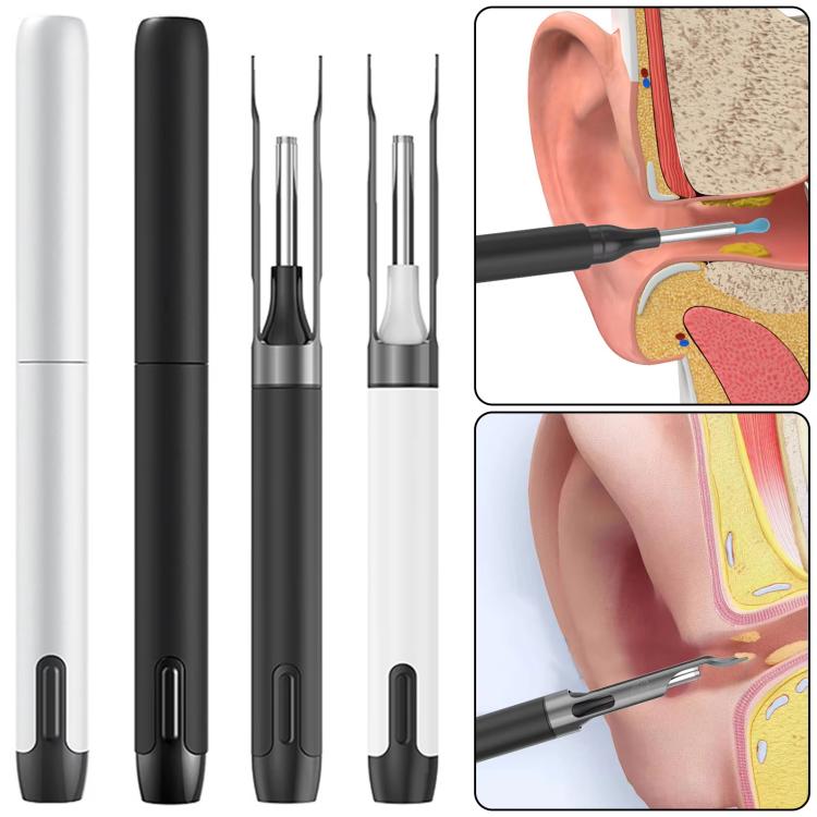 P5 Smart WIFI Connection Visible 10 Million Pixel HD Detachable Ear Spoon With APP(White) - free shipping - PMC TechLife - Order now!
