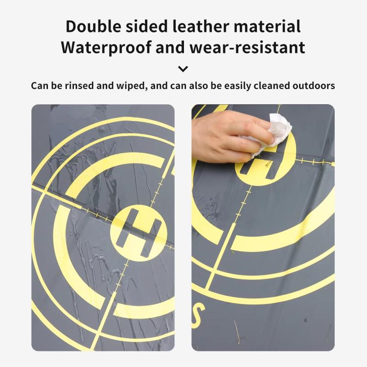 CQT 55cm Universal Reflective Drone Landing Pad Dual-Sided Waterproof Foldable Mat with Ground Pegs(Two-Tone) - free shipping - PMC TechLife - Order now!
