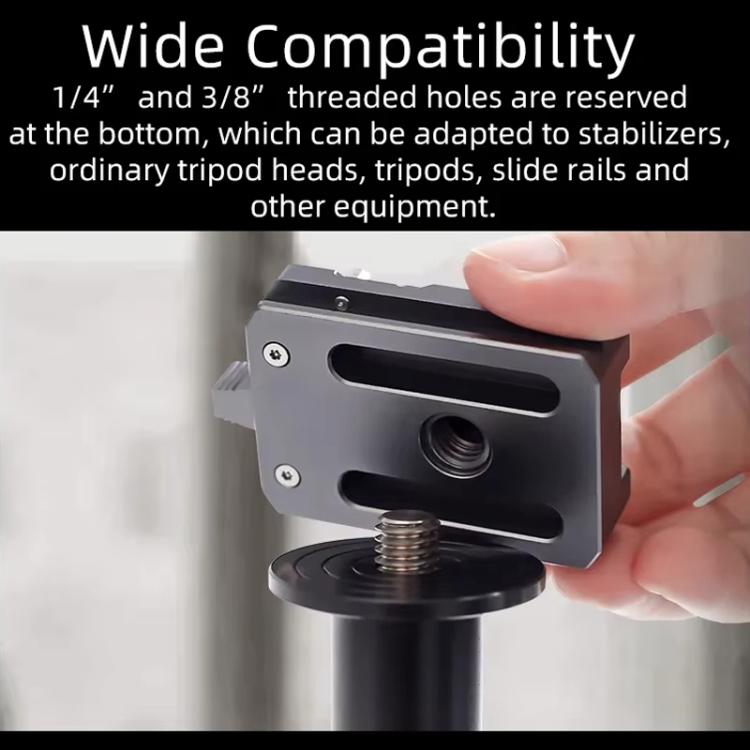 XILETU XQ-1A Arca Quick Release Adapter Gimbal Stabilizer Tripod Sports Quick Release Plate Stand - free shipping - PMC TechLife - Order now!