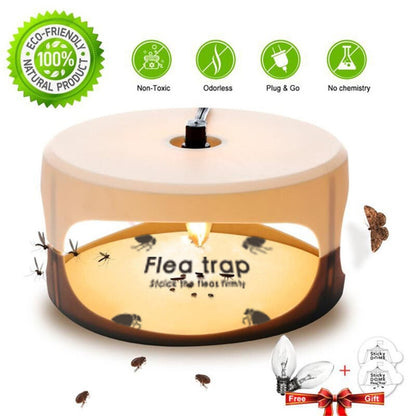 Flea Trap Pet Home Flea Lamp, Plug Type:JP Plug - Traps by PMC Jewellery | Online Shopping South Africa | PMC Jewellery | Buy Now Pay Later Mobicred