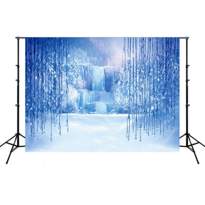 2.1m x 1.5m Frozen Party Setting Snow Photo Cloth Background - Other by PMC Jewellery | Online Shopping South Africa | PMC Jewellery