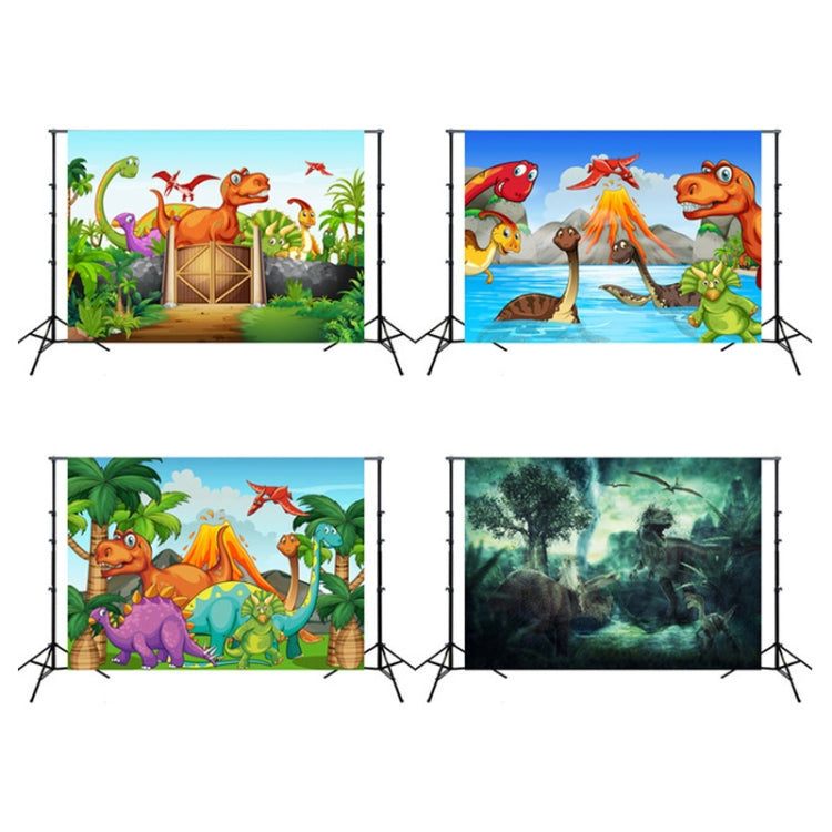 2.1m x 1.5m Dinosaur World Cartoon Photo Shoot Scene Photography Background Cloth(W100) - Cartoon by PMC Jewellery | Online Shopping South Africa | PMC Jewellery