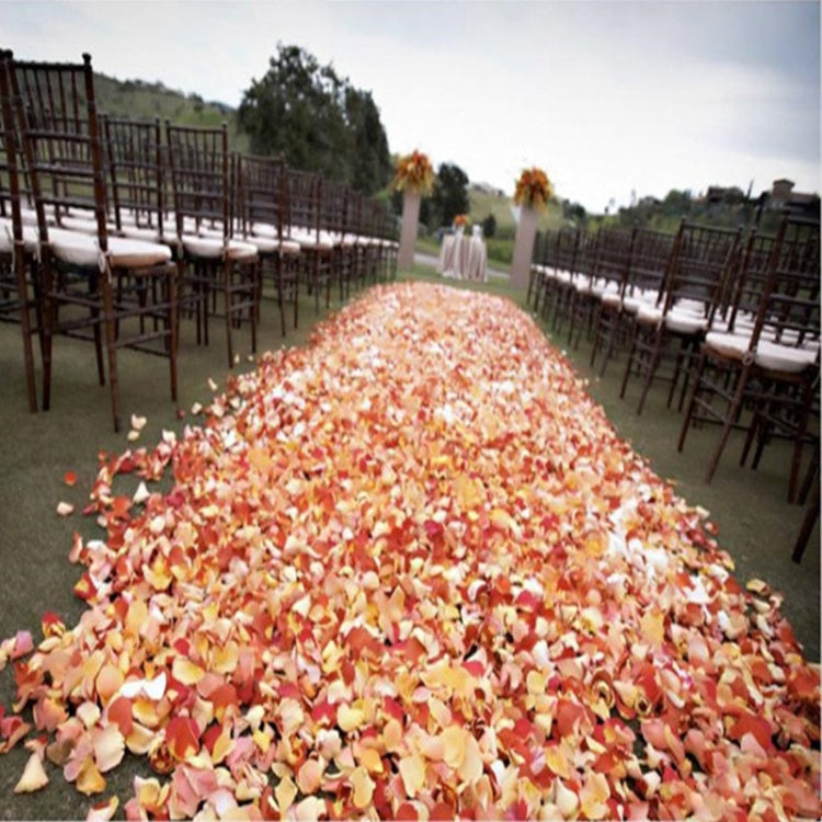 1000pcs / 10 Pack Artificial Wedding Rose Petals Flowers Wedding Decorations(Wine Red) - Decorative Flowers & Wreaths by PMC TechLife | Online Shopping South Africa | PMC TechLife | Buy Now Pay Later Mobicred