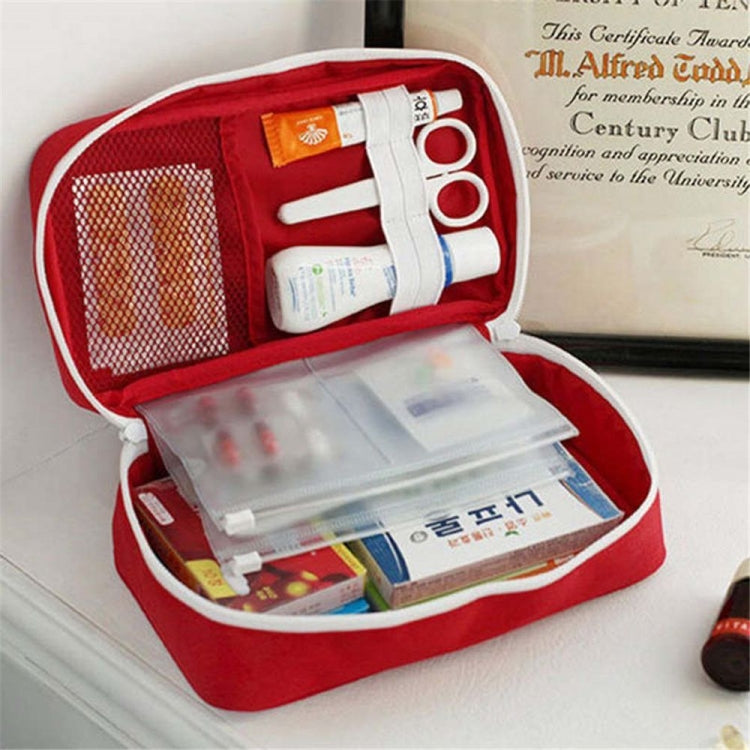 Travel First Aid Kit Bag Home Emergency Survival Rescue Box(Red) - Pill Boxes by PMC TechLife | Online Shopping South Africa | PMC TechLife | Buy Now Pay Later Mobicred