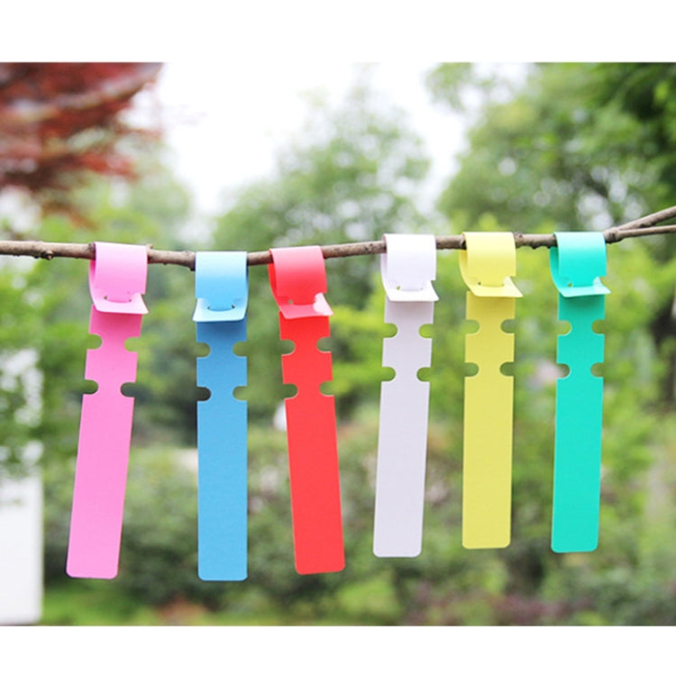 100 PCS Gardening Plant Sapling Seed Hanging Tree Label(White) - Yard & Garden Decor by PMC TechLife | Online Shopping South Africa | PMC TechLife