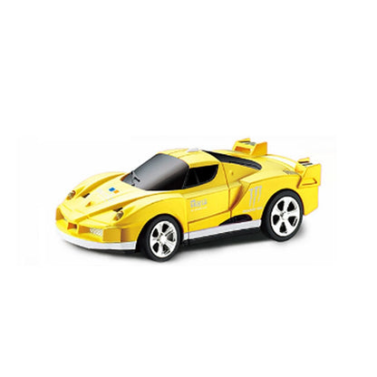 Coke Can Mini RC Car Radio Remote Control Micro Racing Car(Yellow) - RC Cars by PMC Jewellery | Online Shopping South Africa | PMC Jewellery