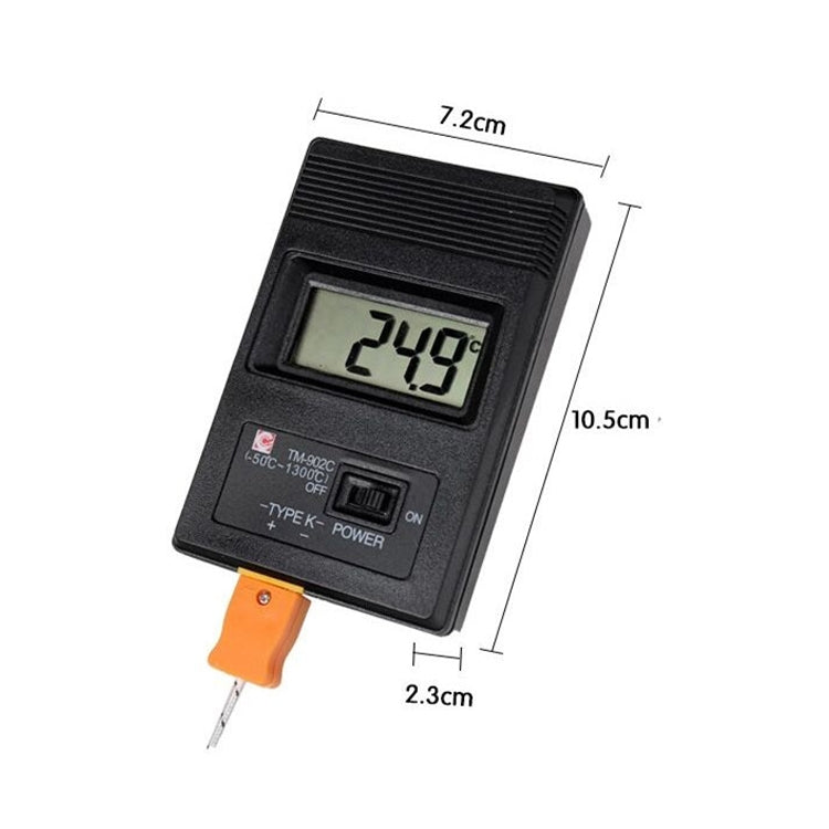 TM902C High Temperature Measuring Probe Type Electronic Thermometer - Indoor Thermometer by PMC TechLife | Online Shopping South Africa | PMC TechLife | Buy Now Pay Later Mobicred