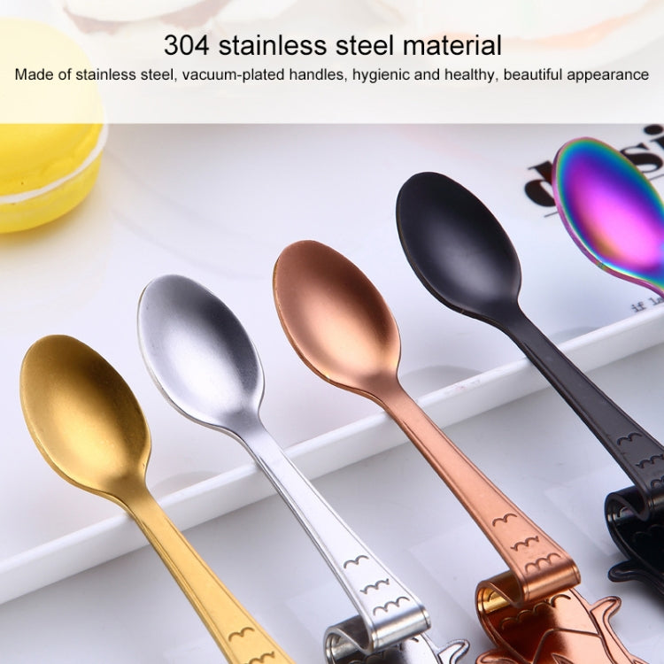 Creative Coffee Spoon Mermaid Shape Handle Spoons Flatware Drinking Tools, Color:Gold - free shipping - PMC TechLife - Order now!