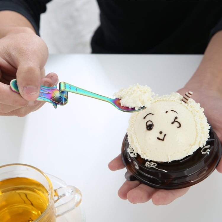 Creative Coffee Spoon Mermaid Shape Handle Spoons Flatware Drinking Tools, Color:True Color - Coffee Tools by PMC TechLife | Online Shopping South Africa | PMC TechLife