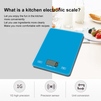 Mini Small 5kg / 1g Kitchen Digital Electronic Scale(Blue) - Kitchen Scales by PMC Jewellery | Online Shopping South Africa | PMC Jewellery | Buy Now Pay Later Mobicred